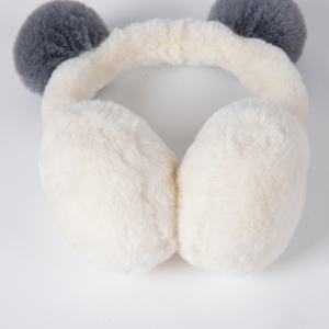 Cache-oreilles en peluche chauds et mignons pour enfants, pour l'automne et l'hiver, utilisation en extérieur, 100% polyester - Product Image 3