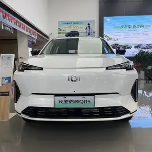 장안 Qiyuan Q05 전기 자동차 패션 하이브리드 전기 자동차 빠른 경제 세단 럭셔리카 로고