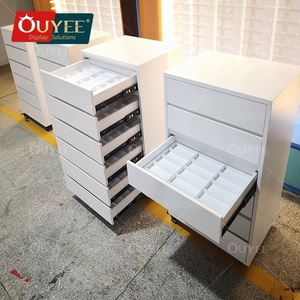 Exhibidor de Gafas de Sol Profesional de Madera para Quiosco Óptico, Mostrador de Exhibición de Gafas Pequeño con Compartimentos - Product Image 1