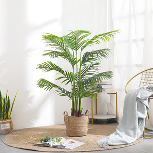 Travor — arbre à palmier artificiel de grande taille, extérieur 120-200cm, en fibre de verre, cocotier, pour décoration de maison, extérieur, L06594 - Product Image 2