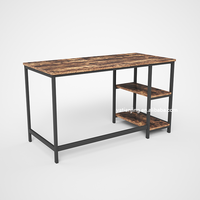 Vente en gros de bureau d'ordinateur au design personnalisé bureau à domicile avec étagères de rangement bureau d'écriture meubles de bureau