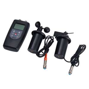 AM 1236C 1236V เครื่องวัดความเร็วลมแบบดิจิตอลแบบพกพา เครื่องวัดทิศทางลม เรือใบ เซ็นเซอร์ ABS - Product Image 3