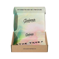 Cajas de Cartón para Aviones con Doble Inserto Resistente, con Relieve y Recubrimiento UV, Soluciones de Embalaje Reciclables Hechas a Medida