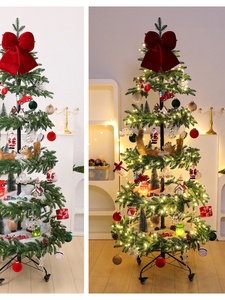 Árvore de Natal Yuefu em PE Puro, Grande, 2,1m, Multi-Camadas, Estilo Shopping, Móvel, para Decoração de Chão de Sala de Estar e Festas, <span class=keywords><strong>DIY</strong></span> - Product Image 4