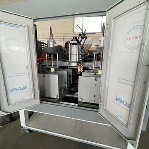 Mesin tiup botol air plastik, mesin cetak tiup plastik frekuensi tinggi botol otomatis penuh ekstrusi - Product Image 1