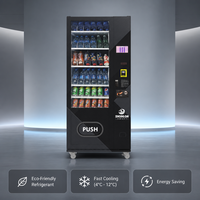 Distributeur automatique de boissons Zhongda Slim, petit distributeur de boissons pour canettes et bouteilles, distributeur de boissons froides, CE RoHS