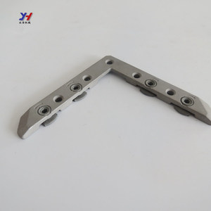 OEM ODM Tùy Chỉnh Góc Nối Của Nhôm Cửa Sổ Khung Hồ Sơ Dow Khung Hồ Sơ - Product Image 4