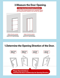 <span class=keywords><strong>Puerta</strong></span> de Seguridad Antirrobo para Exteriores de Villa, Diseño Moderno, Construcción de Acero/Acero Galvanizado, Personalizable, Modelo ZK, 3 Años de Garantía - Product Image 6