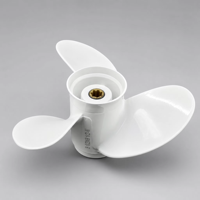 Hélice en aluminium blanc 6G1-45941-00-EL 8 1/2X8 1/2-N à 3 pales pour moteur hors-bord Yamaha 6HP 8HP F8