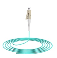 Fabricante de China FTTH fibra óptica Pigtail Jumper SM MM SC FC LC ST 0,9mm Cable con conectores APC UPC