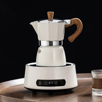 Carafe à café en verre borosilicate de haute qualité avec couvercle transparent pour usage professionnel dans les cafés