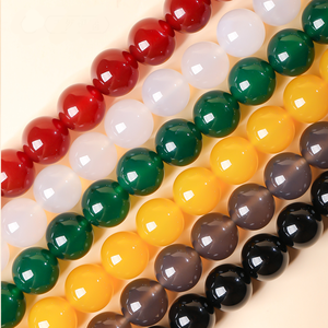 Perles en <span class=keywords><strong>agate</strong></span> naturelle de haute qualité de 6 à 10 mm pour la fabrication de bracelets faits main, pierres précieuses en vrac - Product Image 3