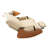 Chaise de loisirs simple de Style nordique confortable inclinable à bascule pour patio balcon salon chambre-pour la sieste ou la détente