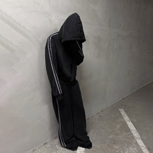 High Quality Men Oversized Hoodie and Long Baggy Sweatpants <strong>Tracksuits</strong> for Men Heavyweight Streetwear Track Suit - Product Image 1