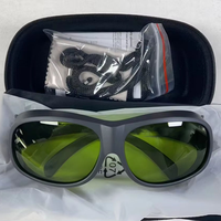 Lunettes de sécurité laser 1064 nm, lunettes de protection laser à fibre pour le soudage, le marquage, la découpe, protection oculaire industrielle