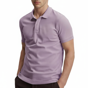 เสื้อผ้าผู้ชายเสื้อโปโลผ้าฝ้ายไซส์ใหญ่พิเศษ, เสื้อโปโลใส่เล่นกีฬาฤดูร้อน - Product Image 1