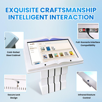 Yingtouch - Máquina Todo en Uno con Sensor de Gestos de 43 Pulgadas para Exhibiciones, Kiosco Interactivo con Libro Virtual, Pantalla Táctil