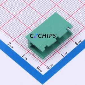 KH-F600V-3P-7.62G Plug-in Terminal Block Through hole Component (THT),P=7.62mm Connector 7.62mm Green Straight Pin 3P - Product Image 1