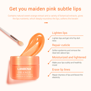 LANBENA de <span class=keywords><strong>naranja</strong></span> orgánico labio geles máscara engordar envío gratuito - Product Image 3