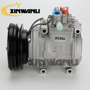 Compresseur de climatisation pour excavatrice 10S15C 447220-4053 Pompe de climatisation R134a ND-OIL8 Convient à l'excavatrice Caterpillar E320B - Product Image 1