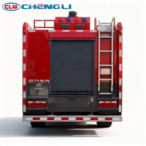 Camion de lutte contre l'incendie à eau et mousse CLW Dongfeng 4x2, véhicule de secours d'urgence manuel, camion de pompiers à vendre - Product Image 4