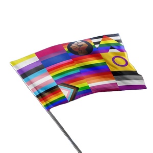 ธงแขวนผนังลายธงเกย์ LGBTQ โพลีเอสเตอร์ ออกแบบเองได้ สำหรับตกแต่งห้อง ฉลองเดือนแห่งความภาคภูมิใจ ใช้ในงานอีเว้นท์ - Product Image 5