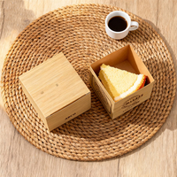 Boîtes à gâteaux et pâtisseries personnalisables en papier kraft avec pelliculage mat, doublure en éponge et revêtement PET UV - Échantillon gratuit disponible