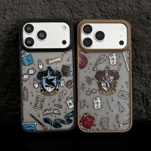 Coque de téléphone mate à imprimé magique Harry Potter pour iPhone 11 12 13 14 15 16 17 Pro Max, motif sorcellerie, directement de l'usine - Product Image 1