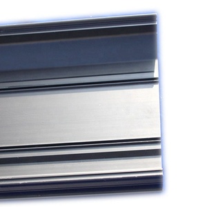 Customized nero anodizzante heatsink shell <span class=keywords><strong>led</strong></span> acquario luce profilo alluminio dissipatore profili di estrusione in alluminio - Product Image 6