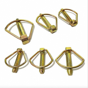 Thép Carbon Kẽm Mạ An Toàn Vòng Mùa Xuân <span class=keywords><strong>Pin</strong></span> An Toàn Khóa <span class=keywords><strong>Pin</strong></span> Bolt Thuyền Xe Đạp Máy Kéo Lynch L-Pins Trailer <span class=keywords><strong>Hitch</strong></span> Khóa - Product Image 6