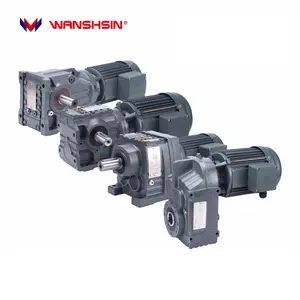 WANSHSIN R F K S Schräg verzahnung motor Drehzahl minderer AC Elektrisches Getriebe Getriebe motor Getriebe