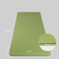 Umweltfreundliche Weiche Wasserdichte TPE Yogamatte 183cm 6mm/8mm/10mm Rechteckig Rutschfest Leicht zu Reinigen Körper-Ausrichtungsmarkierungen Universal