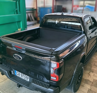 Couverture de benne rigide pliable en trois parties Ford Ranger Tremor Heavy Duty, imperméable, en aluminium, pour la protection du chargement des camionnettes