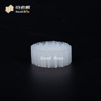 Média filtrant biologique MBBR PE38 HDPE, support de média biologique, prix attractif, K1 K3 K5 MBBR pour les stations d'épuration des eaux usées