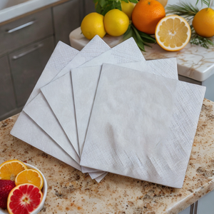 مناديل بشعار لاصق مخصصة للمطاعم لمتاجر الهامبرغر محلات الشاي والحليب والأنسجة المطبوعة - Product Image 6