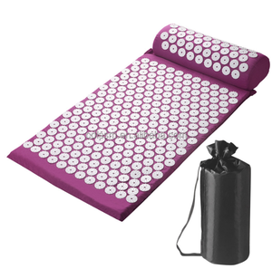 Sırt Vücut Baş Boyun Ayak Ağrı Giderici Stres Azaltıcı Akupresür Matı İğneli Masaj Minderi Yastık Akupunktur Masaj Yoga Matı - Product Image 1