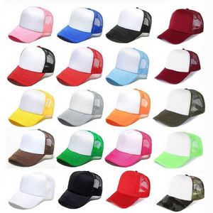 Wholesale OEM Sport Gorras Personalized Custom Print 3D logo <b>Blank</b> Sport Golf Men Dad Plain Foam Trucker Cap Hat Baseball Cap - Product Image 1