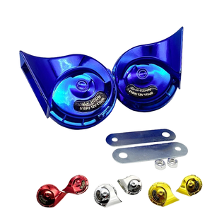 Bocinas para Auto, Bocina de Trompeta para Auto de 12V, Bocina Modificada Colorida, Bocina Eléctrica para Auto de Alta Frecuencia 300dB Resistente al Agua - Product Image 2