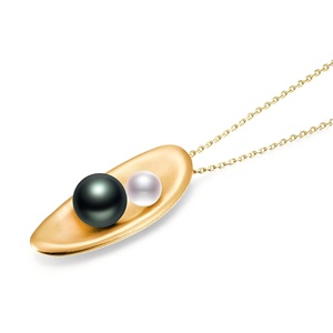 Collier de perles en argent 925 de UM Jewelry, design unique, finition exquise, cadeau de fiançailles et d'anniversaire de mariage - Product Image 4