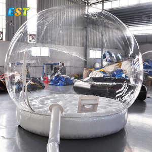 Tente gonflable faite sur commande de boule de neige de noël de globe de neige à vendre - Product Image 1