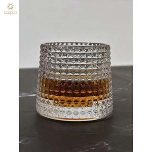 150ml Rocking Old Fashioned Rocks Glasses Verres à whisky rotatifs Verres de bar sans plomb de qualité supérieure pour cocktail Bourbon Rum - Product Image 5