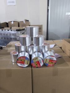 車両配線ハーネス保護用ガラス繊維布アルミ箔テープ耐熱絶縁テープ - Product Image 6