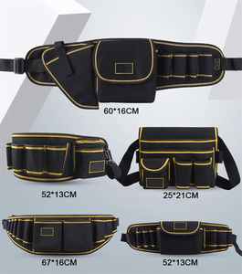 Bolsa de Cintura de Lona Oxford, Organizador Multifuncional para Electricistas con Característica Impermeable, Portaherramientas Personalizable OEM y ODM - Product Image 3