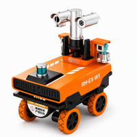 Robot de patrouille autonome 3D LiDAR hybride 4x4 antidéflagrant Ex IIC T6 Gb pour l'inspection pétrochimique, pétrole et gaz