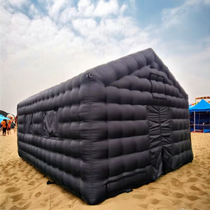 Nouvelle tente discothèque gonflable pour l'arrière-cour, cube lumineux pour les fêtes, fournitures pour les fêtes en boîte <span class=keywords><strong>de</strong></span> nuit - Product Image 1