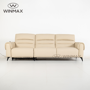 Fauteuil inclinable moderne de luxe en cuir véritable 3/4 places, idéal pour villa, salon, hôtel WINMAX, garantie 1 an G227 - Product Image 6