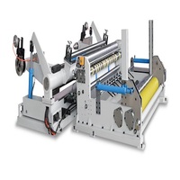 Máquina Cortadora y Rebobinadora de Papel Kraft Automática con Control Numérico Computarizado para Tubos de Cartón