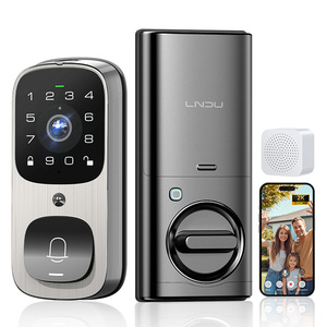 Arpha Al502 Tuya Kẽm Hợp Kim IP65 Không Thấm Nước Máy Ảnh Thông Minh Chốt Cửa Mật Khẩu Chìa Khóa Vân Tay Wifi Tầm Nhìn Ban Đêm Phía Trước Cửa Khóa - Product Image 1