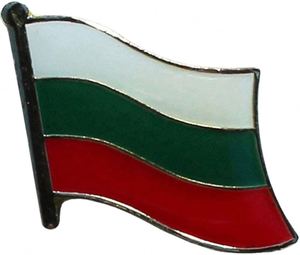 Insignia de la Bandera de Bulgaria, Proceso de Pintura al Horno, Modelo Deportivo Estampado para Souvenirs Promocionales del Día Nacional - Product Image 1
