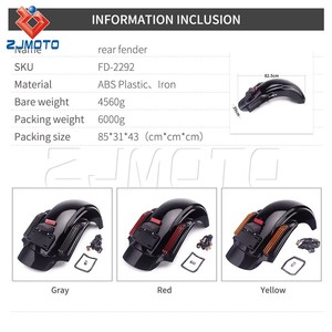 ระบบบังโคลนหลัง LED มอเตอร์ไซค์,ไฟสัญญาณกระพริบสำหรับ <span class=keywords><strong>Harley</strong></span> Touring Street Glide Electra Glide 2014-2020 - Product Image 6